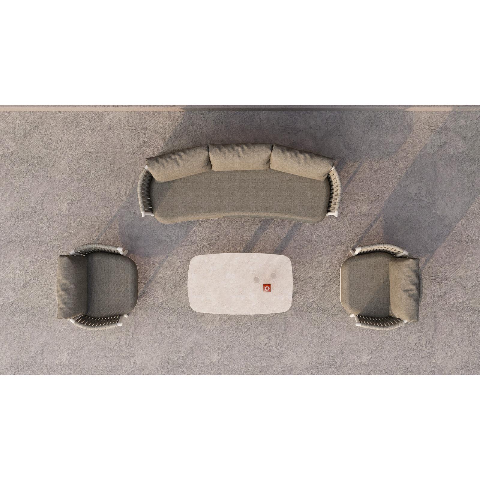 Albury 3 Pc Outdoor Lounge Setting