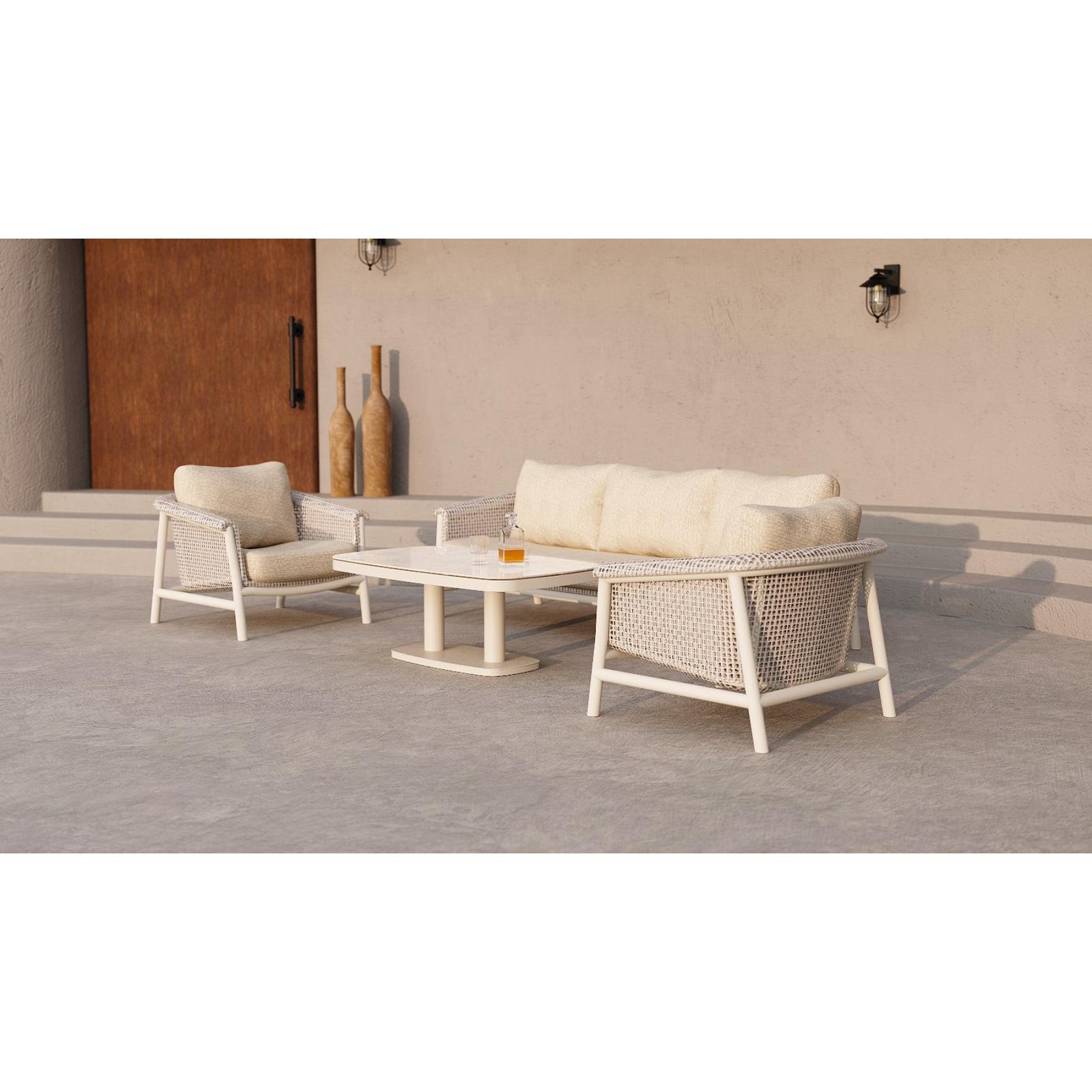 Pisa 3 Pc Outdoor Lounge Setting