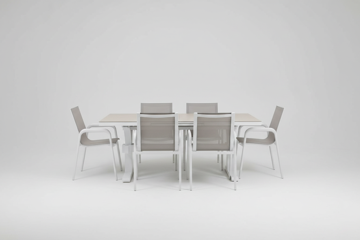 Dining table set with chairs