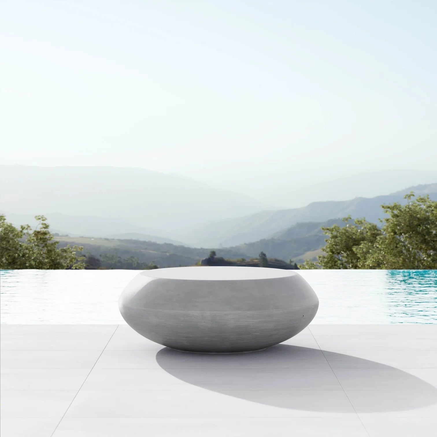 Amelia Outdoor Lounge Setting | Charcoal Aluminium & Rope