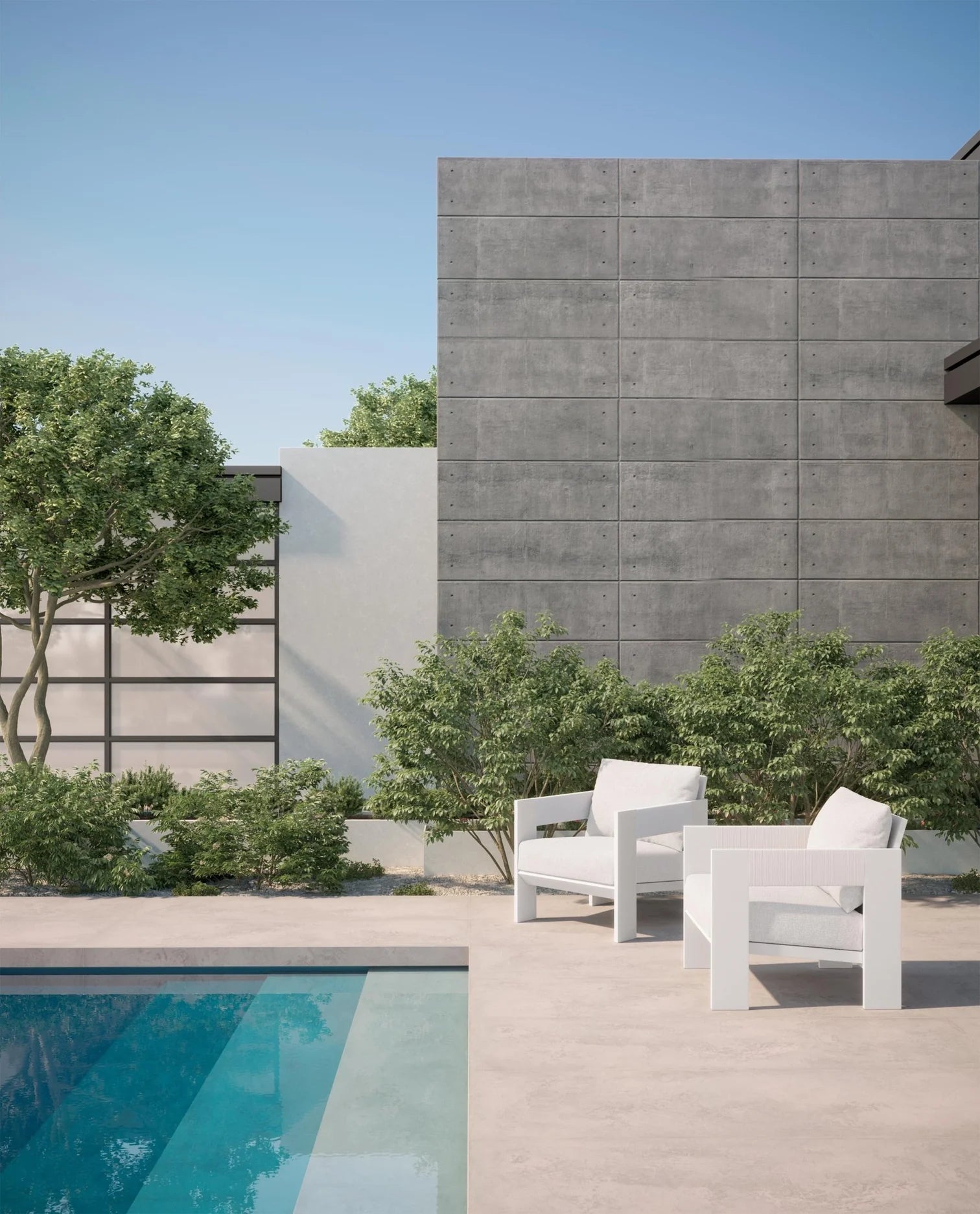 Mykonos 6 Piece | Outdoor Lounge Setting | White Aluminium & Rope