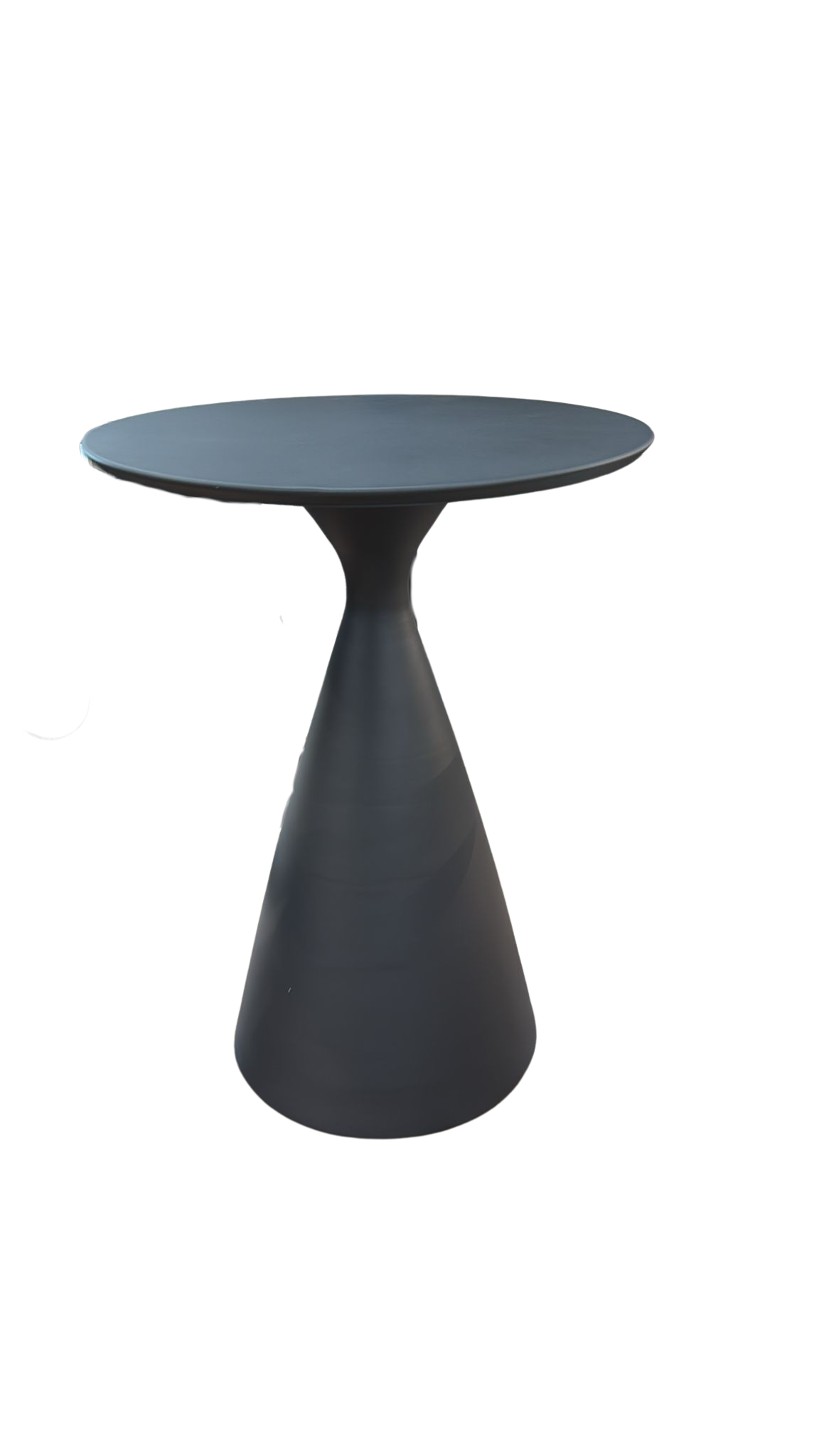Octo Round Bar Table | Dia80 x H108 | Charcoal