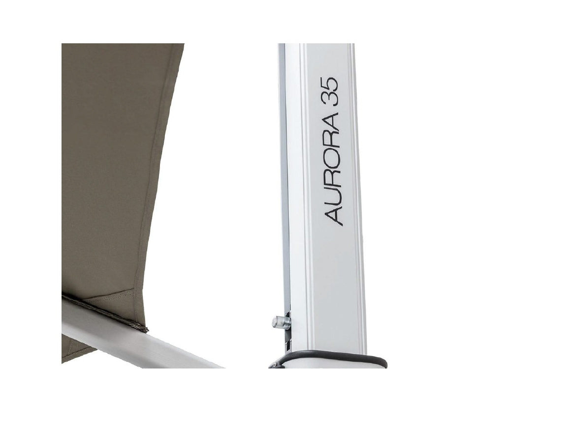 Aurora 350cm Octagonal Umbrella with Base(100% Solution Dyed Olefin®)