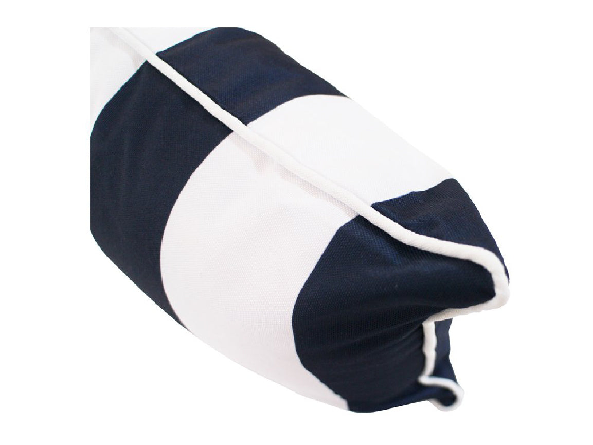 Navy Stripe Cushion 50 x 50 CM