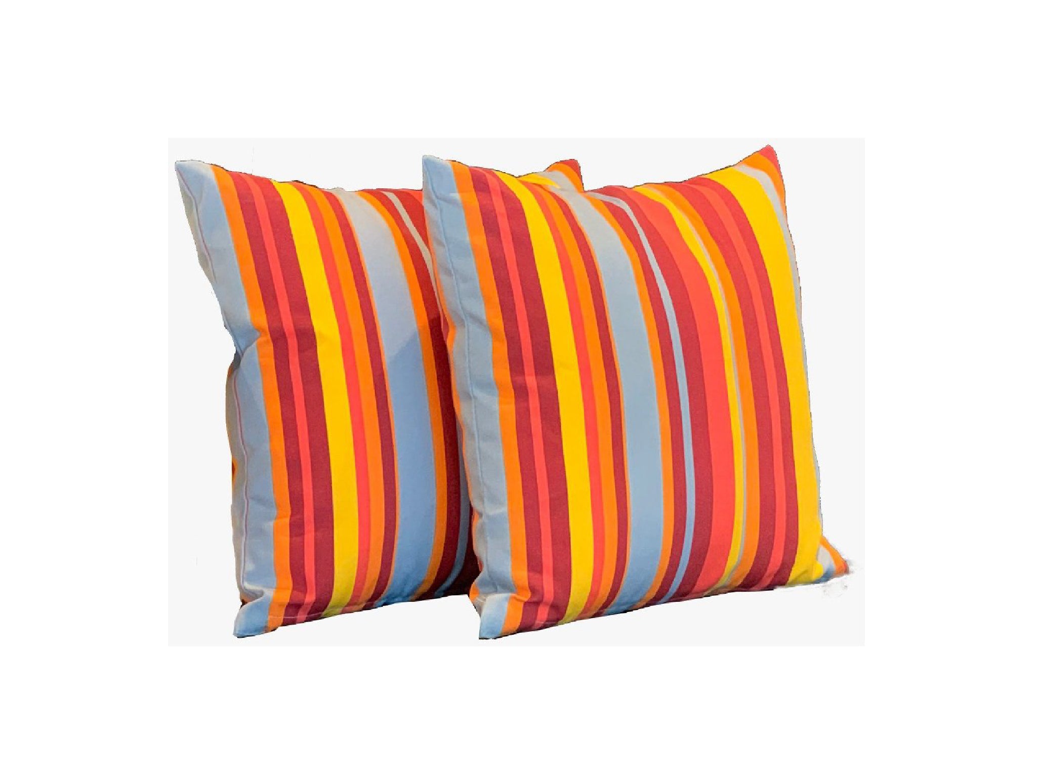 Osmen Striped Orange Cushion