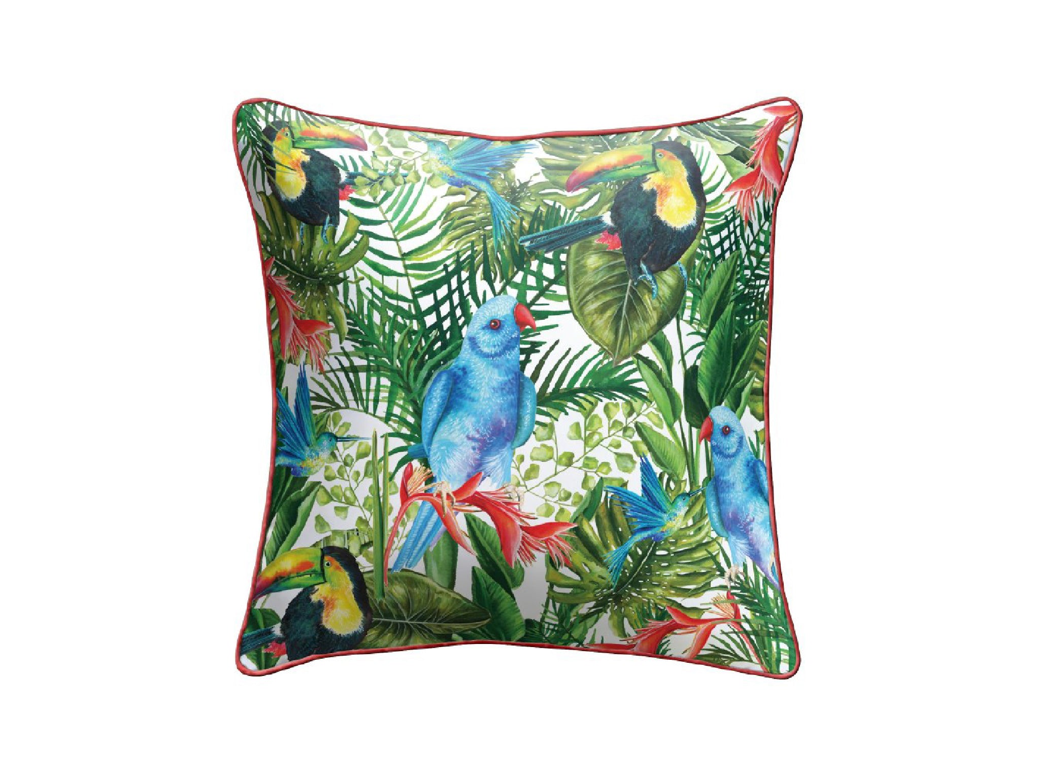 Katrina Read Outdoor Cushion- Jungle Club