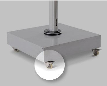 Free Standing Base with Wheels for Aurora, Eclipse, Spectra