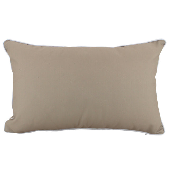NF Outdoor Cushion- Latte Basic Lumbar 30x50