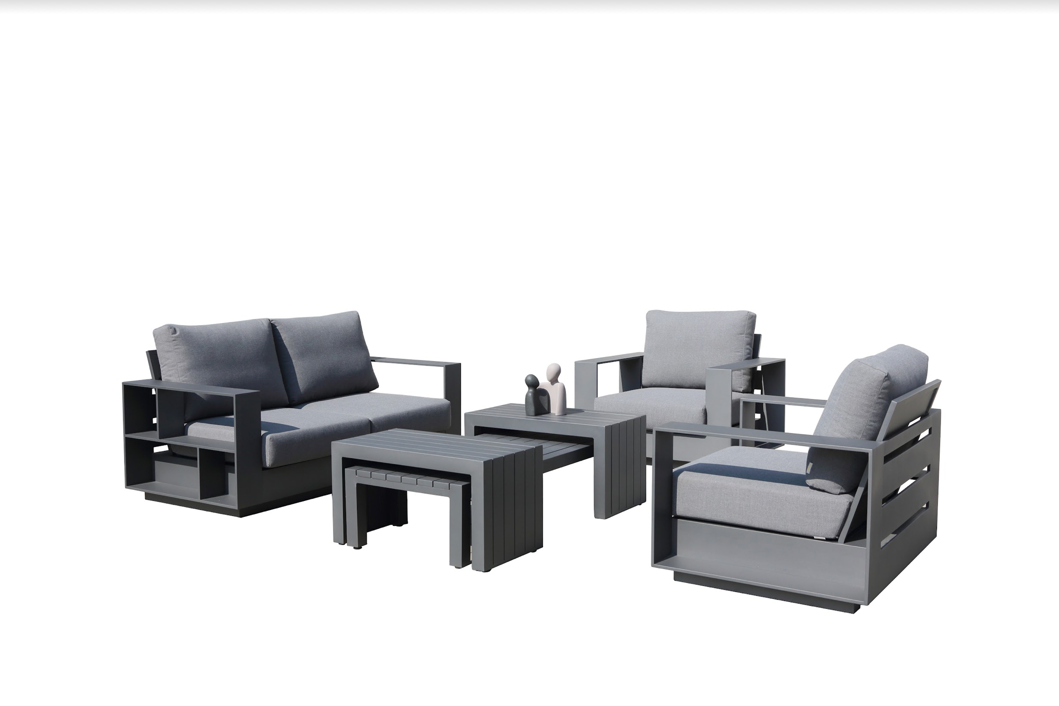 Helios 6 Pc Outdoor Lounge Setting