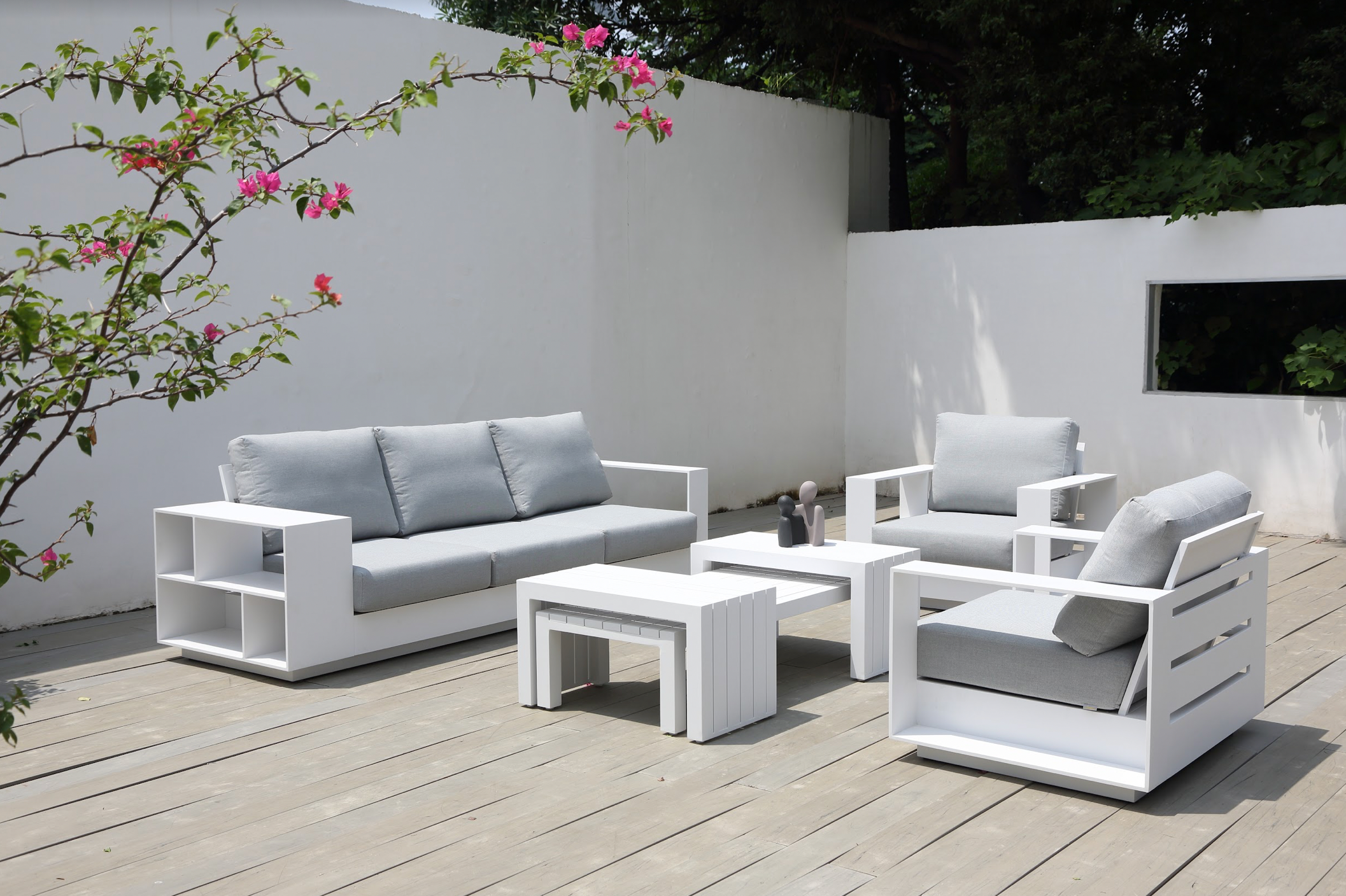 Helios 6 Pc Outdoor Lounge Setting