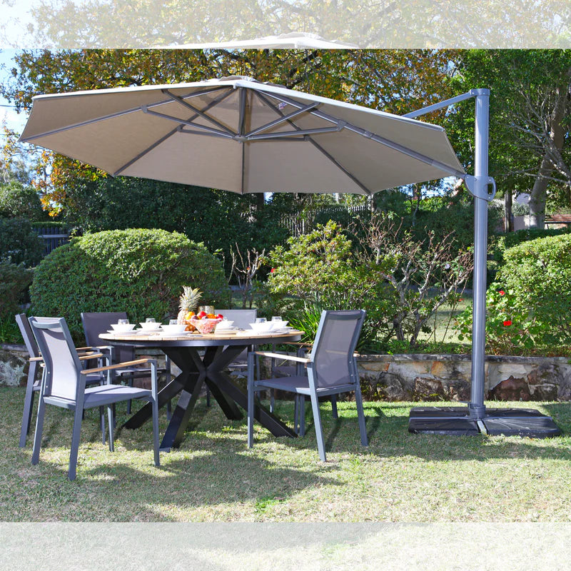 Savannah 380cm Octagonal Cantilever Umbrella