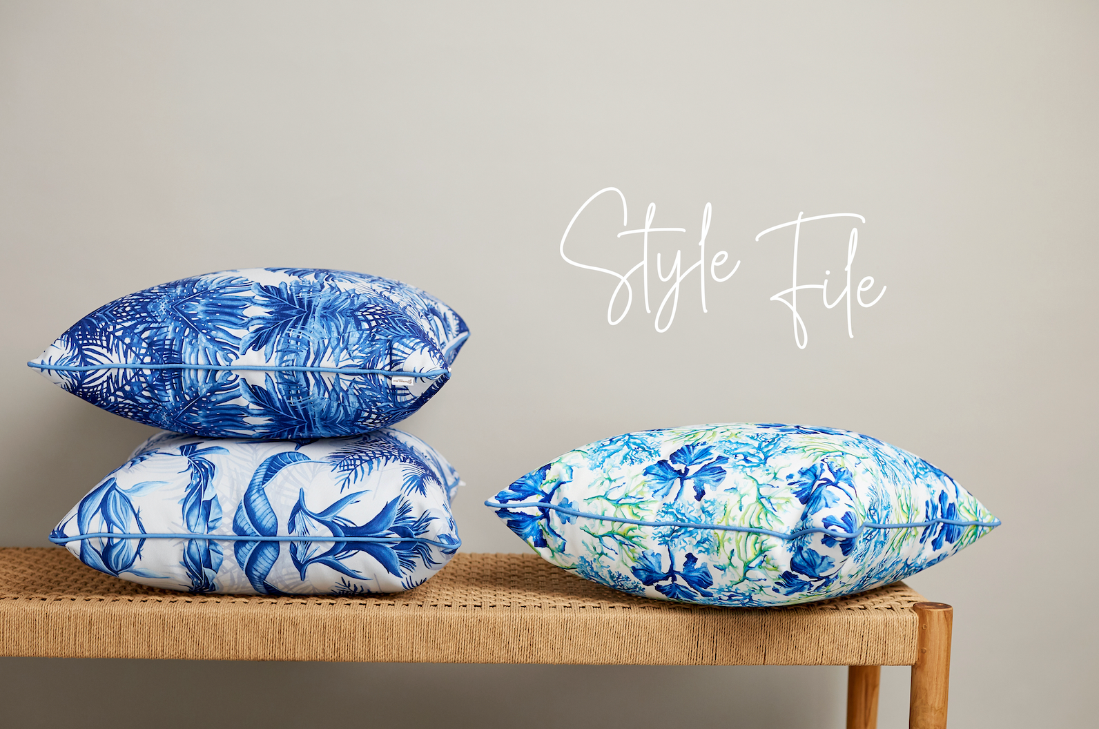 Katrina Read Outdoor Cushion- Belize