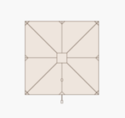 AURORA CANTILEVER UMBRELLA UMBRELLA ISU - OSMEN OUTDOOR FURNITURE-Sydney Metro Free Delivery