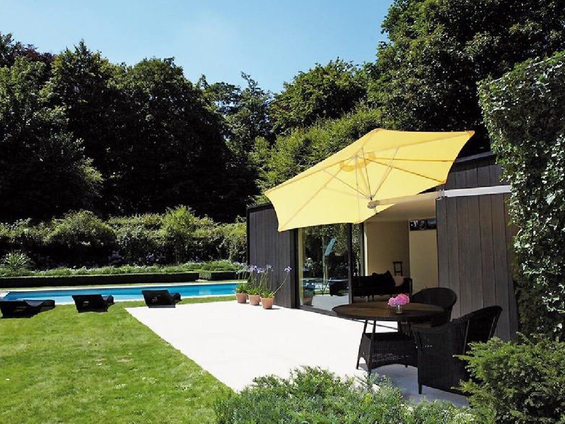 Paraflex modern wall-mounted Umbrella Series - Various Sizes & Colours