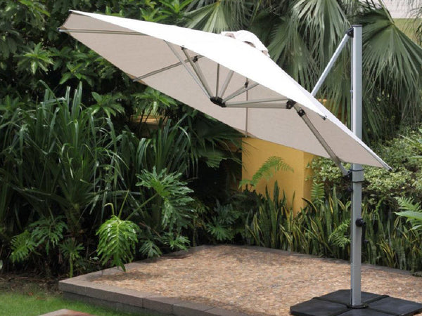 Aurora 350cm Octagonal Umbrella with Base(100% Solution Dyed Olefin®)