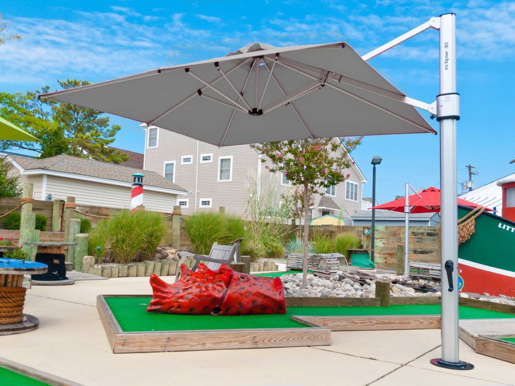 Eclipse Premium Cantilever Umbrella (3m square & 3.5m square & 4m octagonal & 4x3m Rectangle)