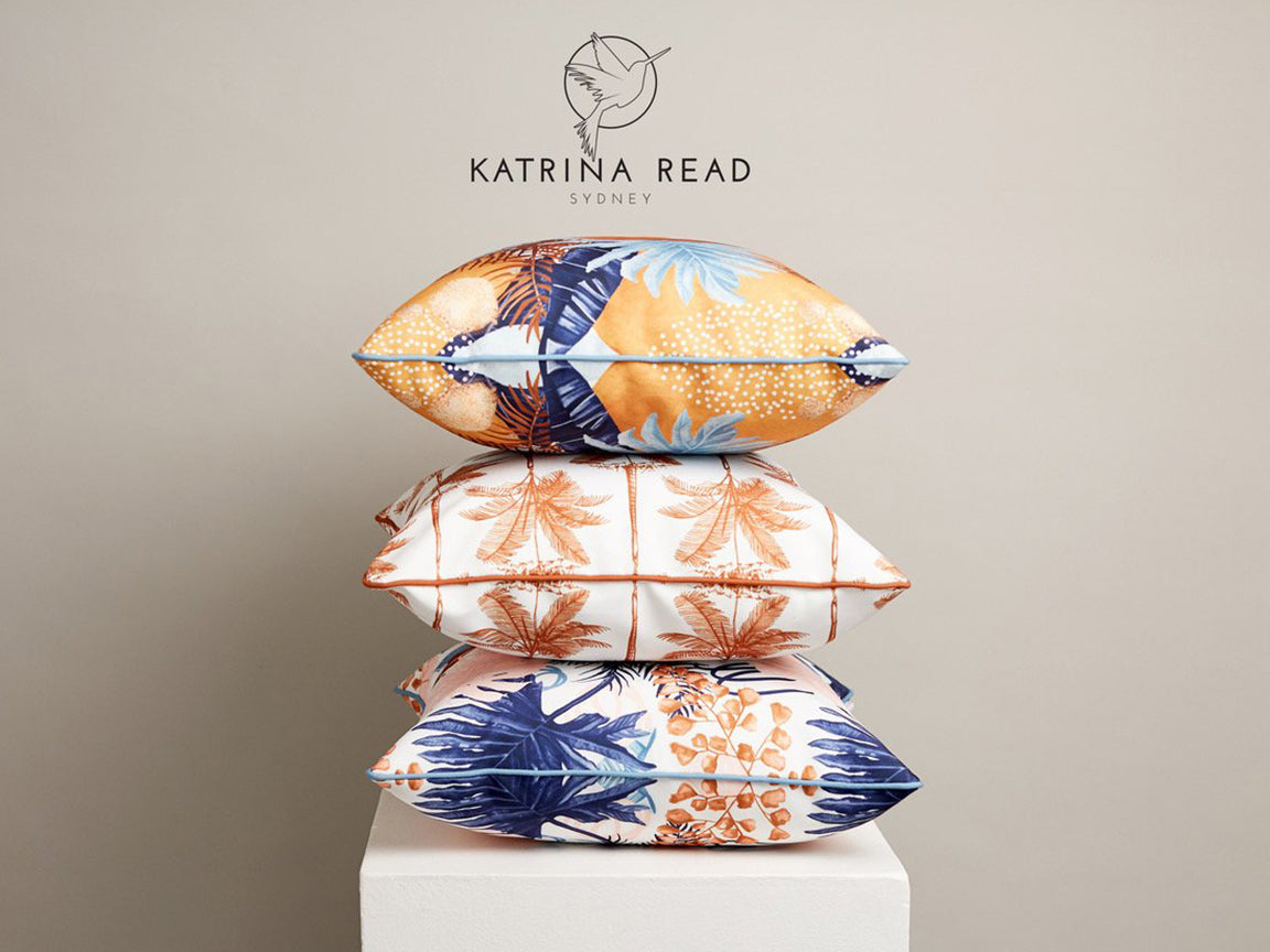 Katrina Read Outdoor Cushion- Mosman