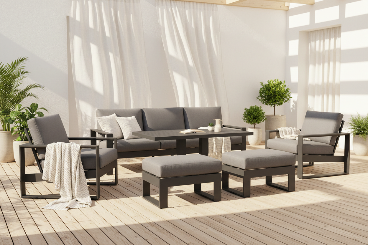 Harvey Domi 6 Pc Outdoor Lounge Setting