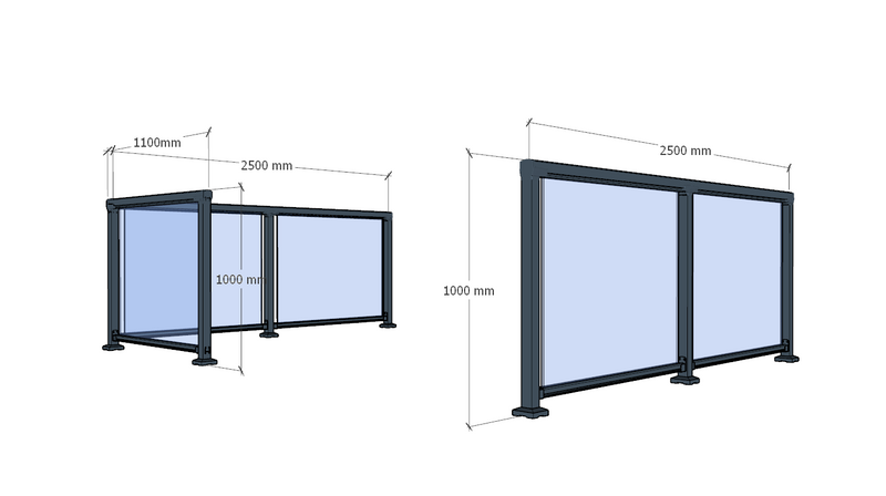 Propective Fence | Glass