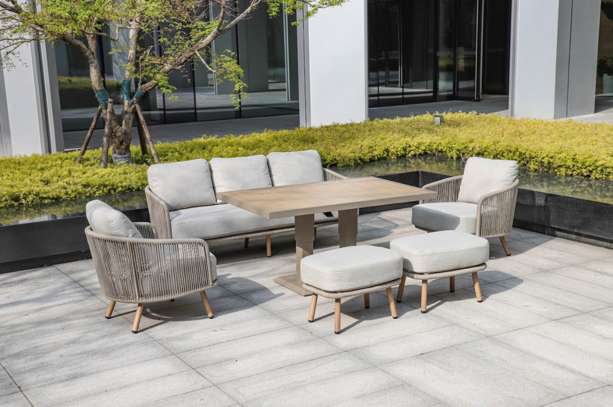 Avoca Beach 6 Pc Outdoor Lounge Setting