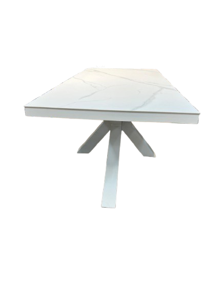 Sirius Cove Dining Table | 200x90cm | Ceramic Glass & Aluminium