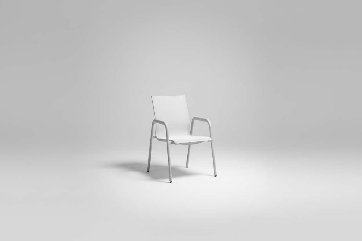 Diamond Carver Chair - White
