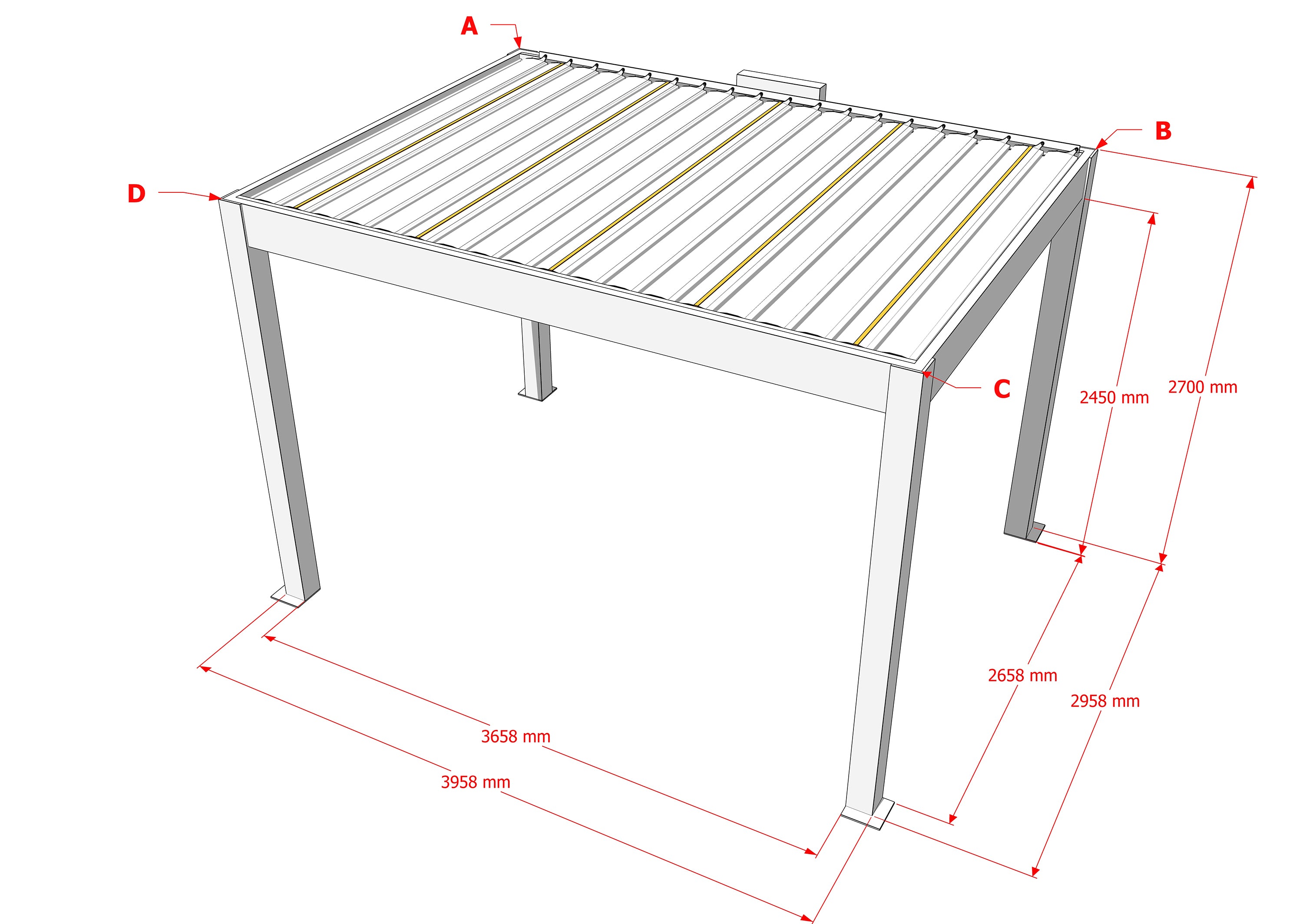 Sun Garden E Pavilion 3.0 x 4.0