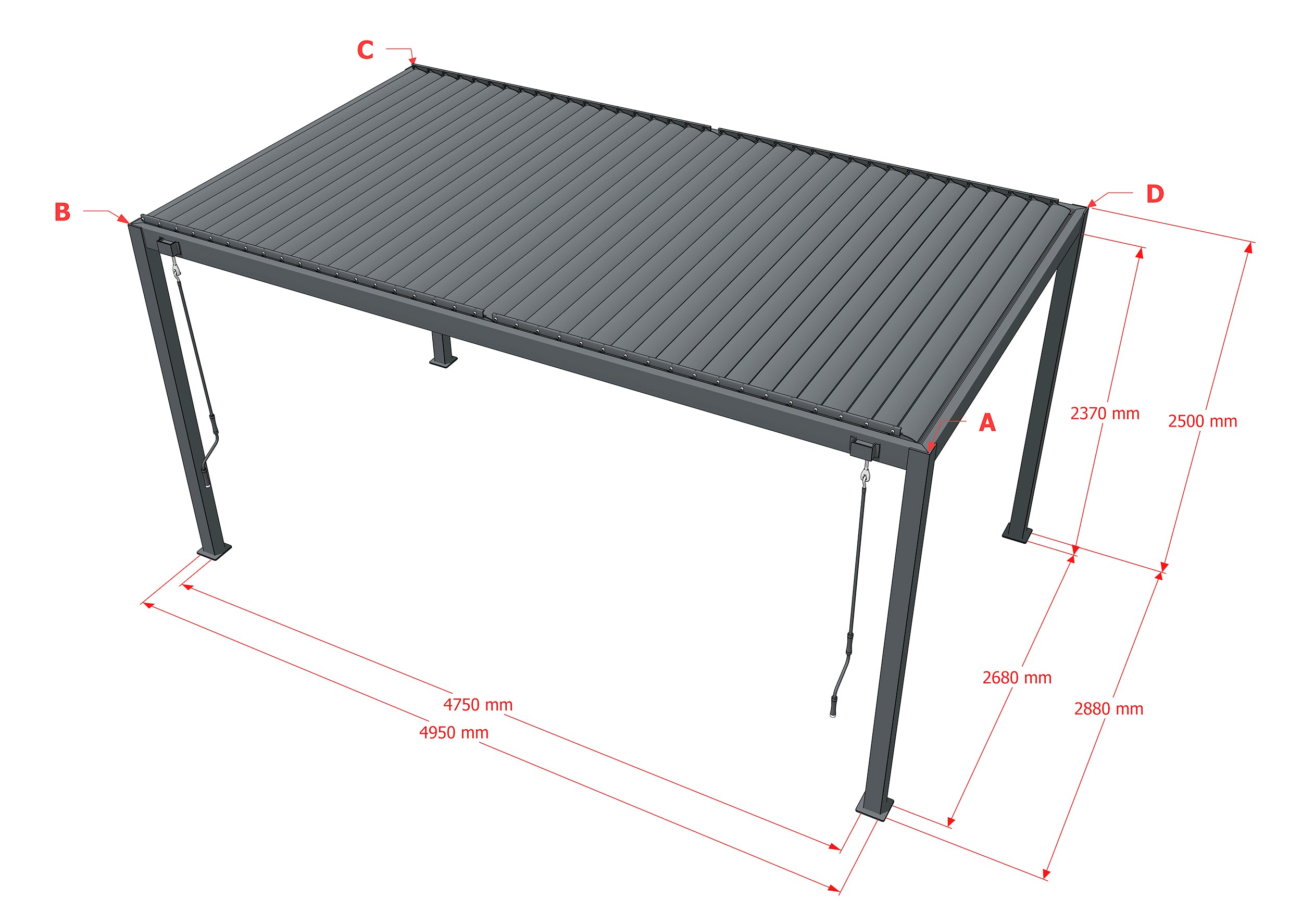 Blue Sky Pavilion 3.0 x 5.0