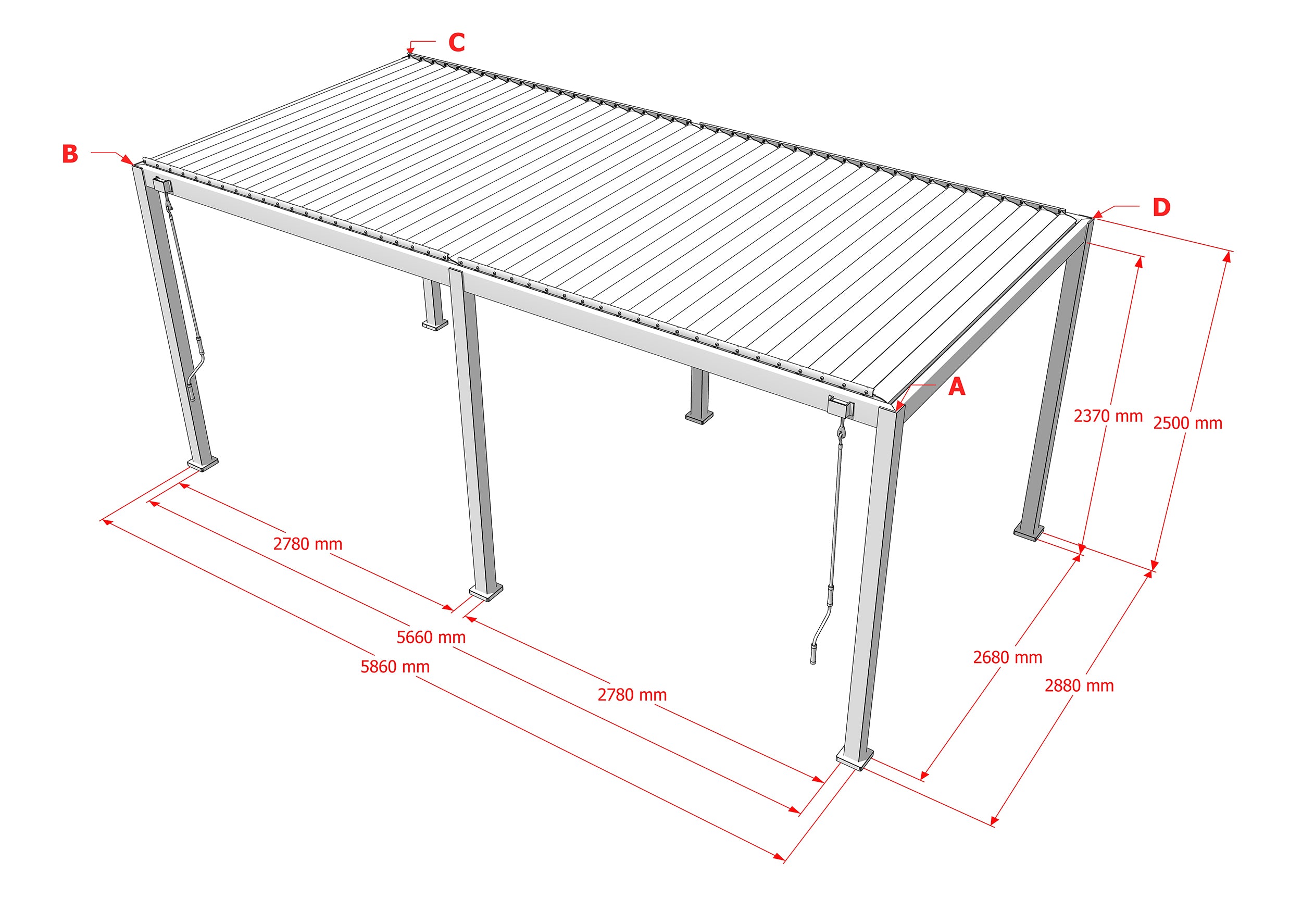 Blue Sky Pavilion 3.0 x 6.0