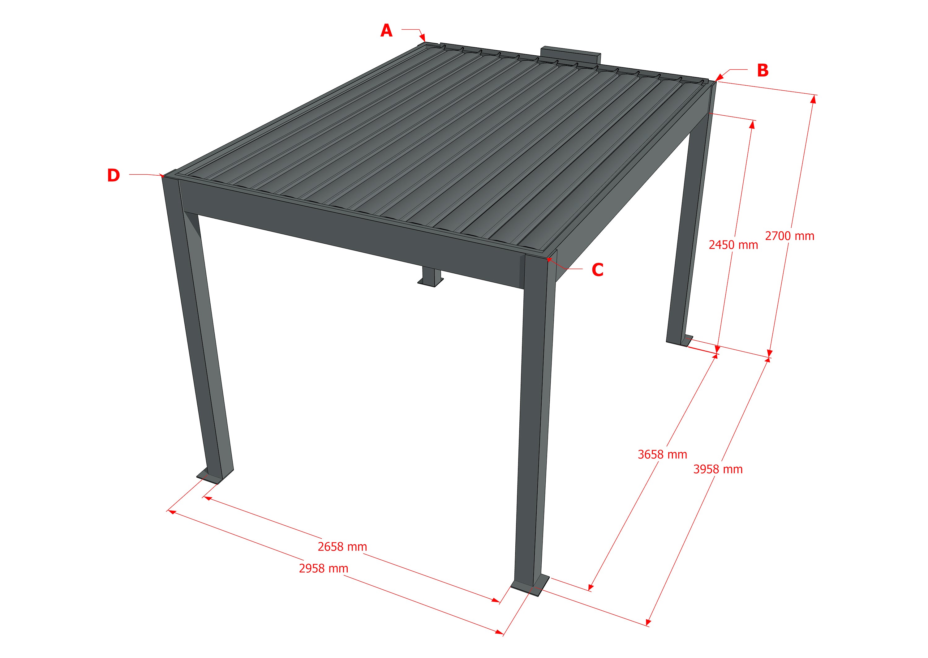 Sun Garden E Pavilion 3.0 x 4.0