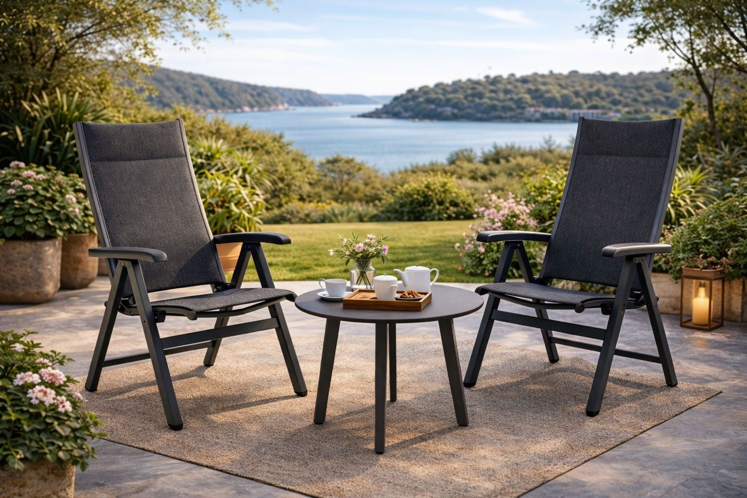 Poppy High-back Folding Chair