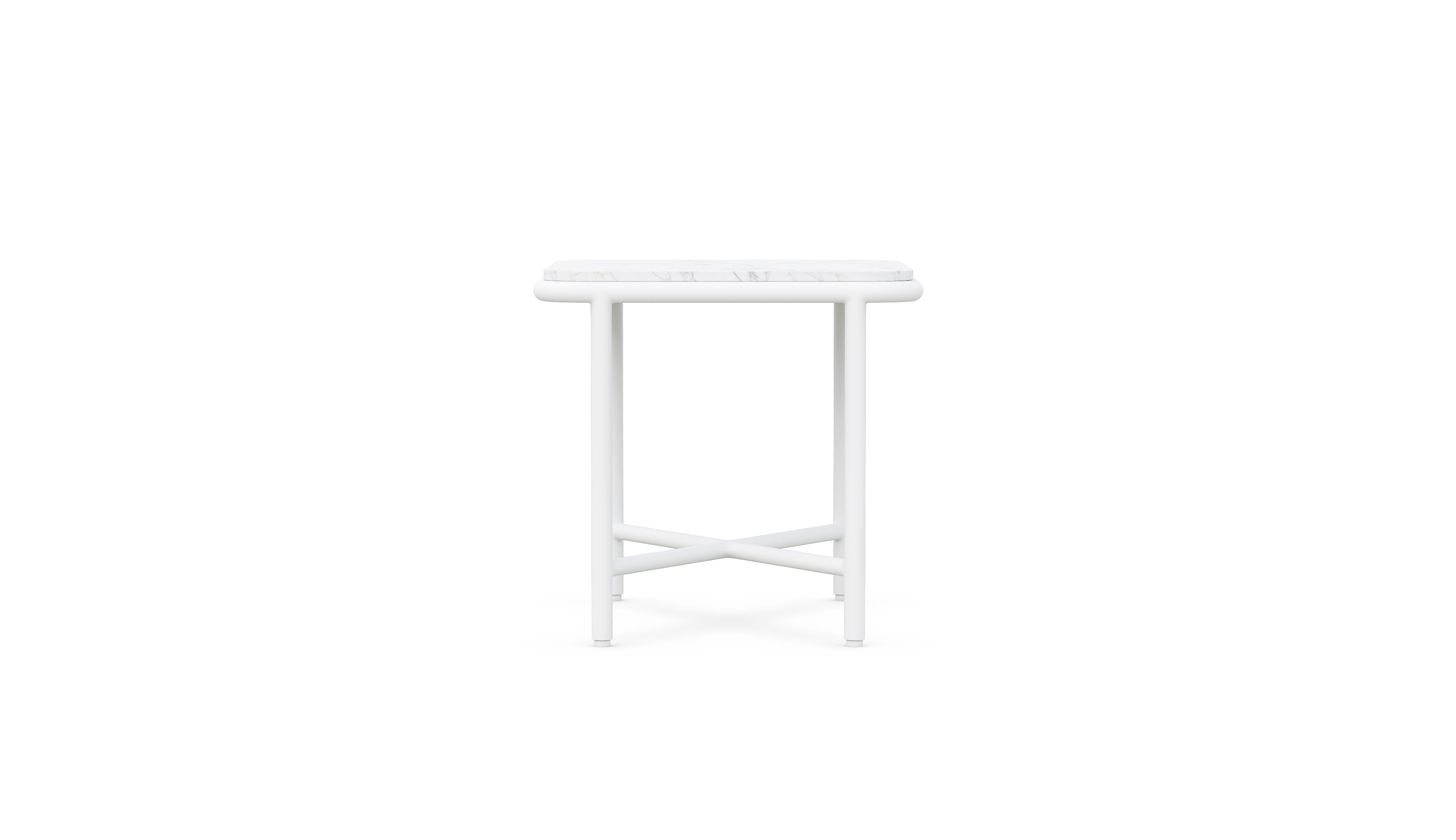 Montauk 7 Piece | Outdoor Lounge Setting | White Aluminium & Rope