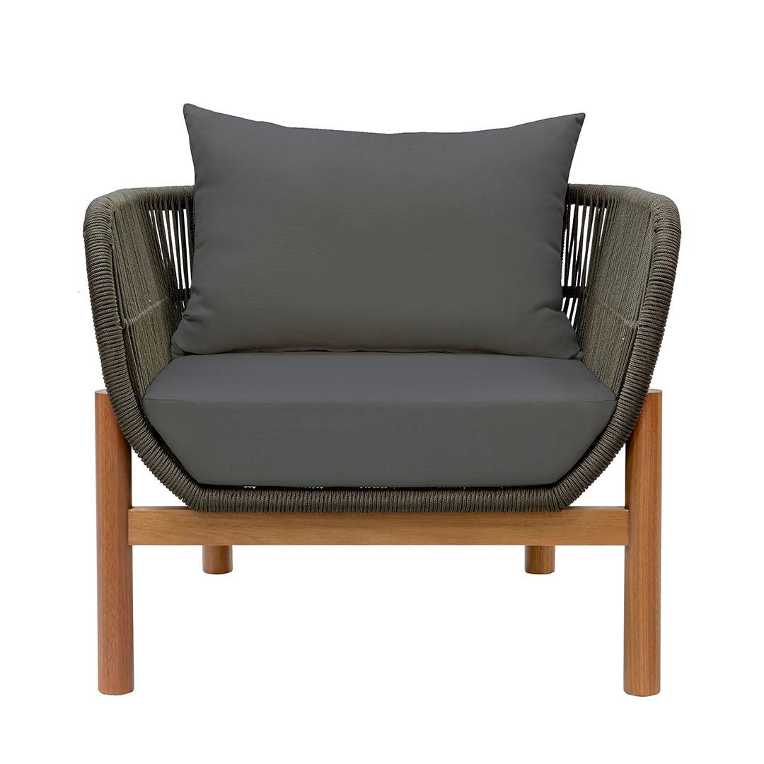 Swan 4 Pc Outdoor Lounge Setting (3+1+1CT)