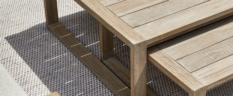 Antigua 6 Pc Outdoor Modular Setting | Teak