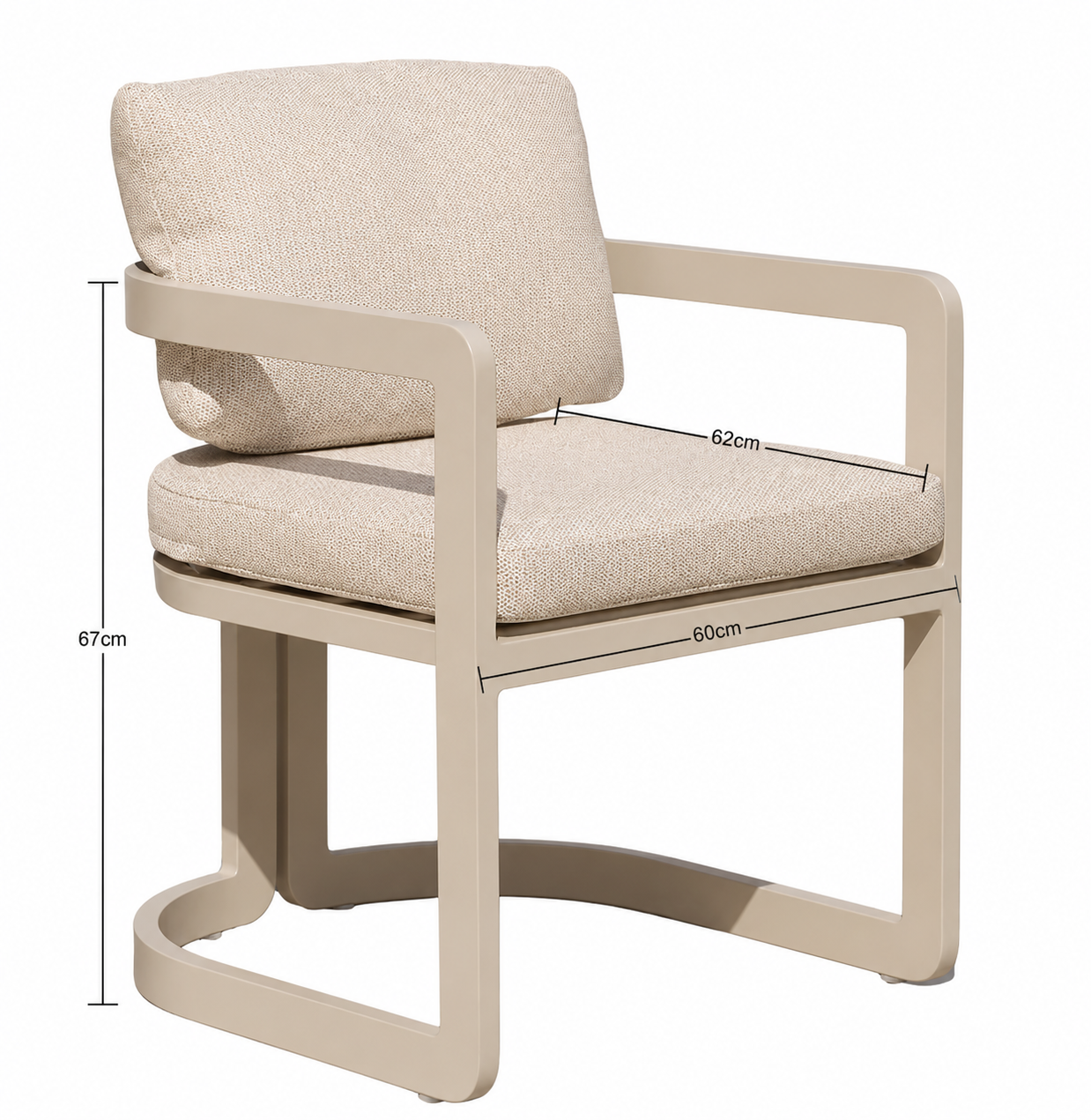 Audi Carver Chair Beige