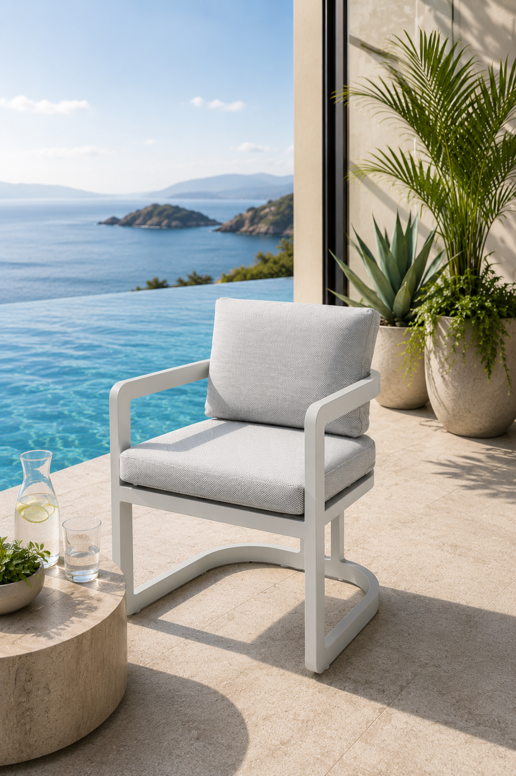 Audi Carver Chair White