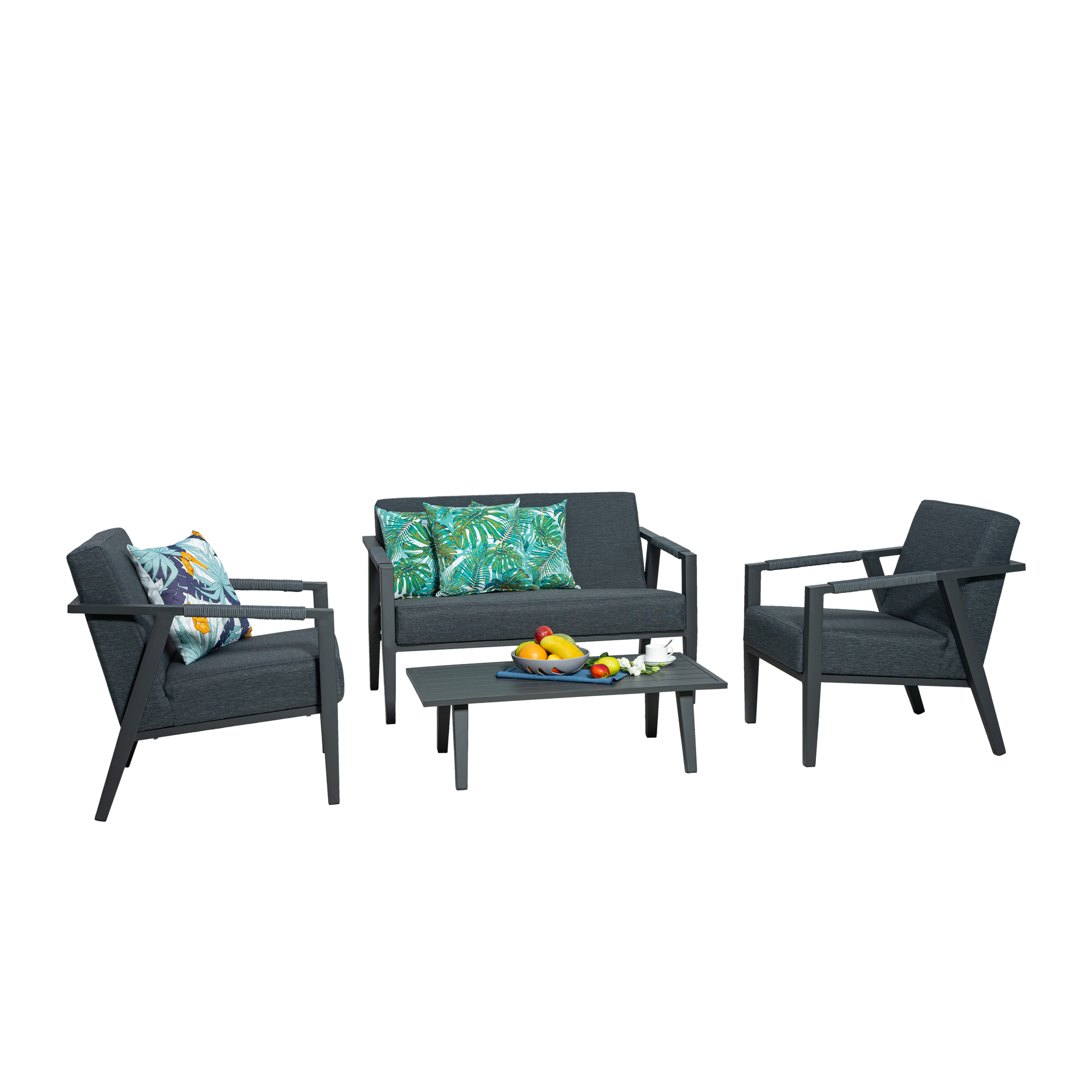 Byron Bay 4 Pc Outdoor Lounge Setting