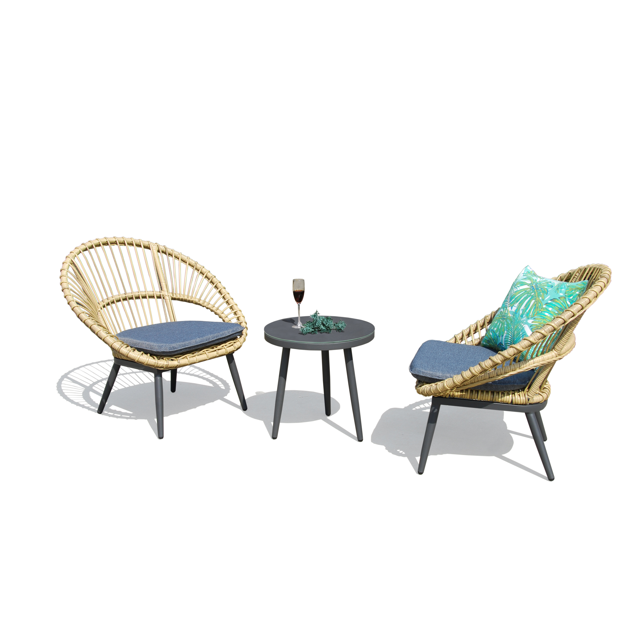 Colombo 3 Pc Outdoor Balcony Setting