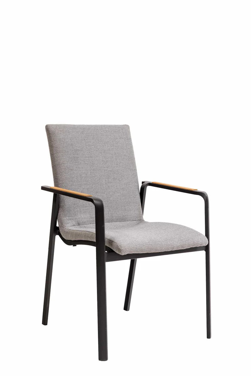 Mayfair Cruz 5pc Outdoor Dining Set - Charcoal