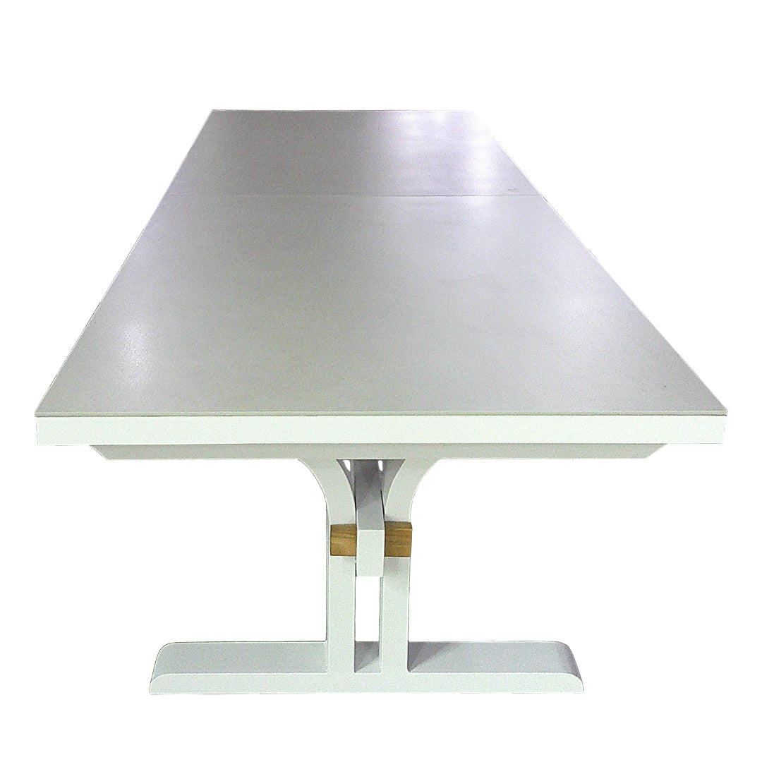 HVW Harbour Bridge(Metro) Pop Up Extension Dining Table 280/360 Sintered stone white/light howard