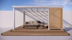 Sunshade Pergola 3x4.6m