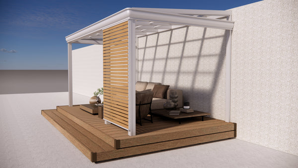 Sunshade Pergola 3x4.6m