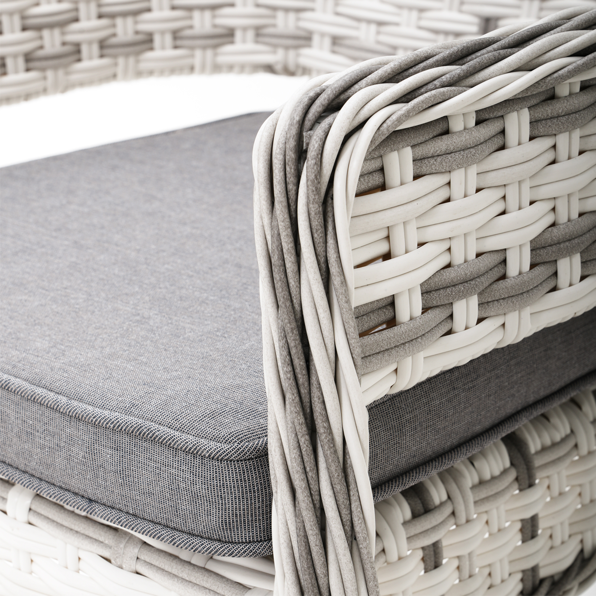 Fremont Outdoor Carver Chair Zen White