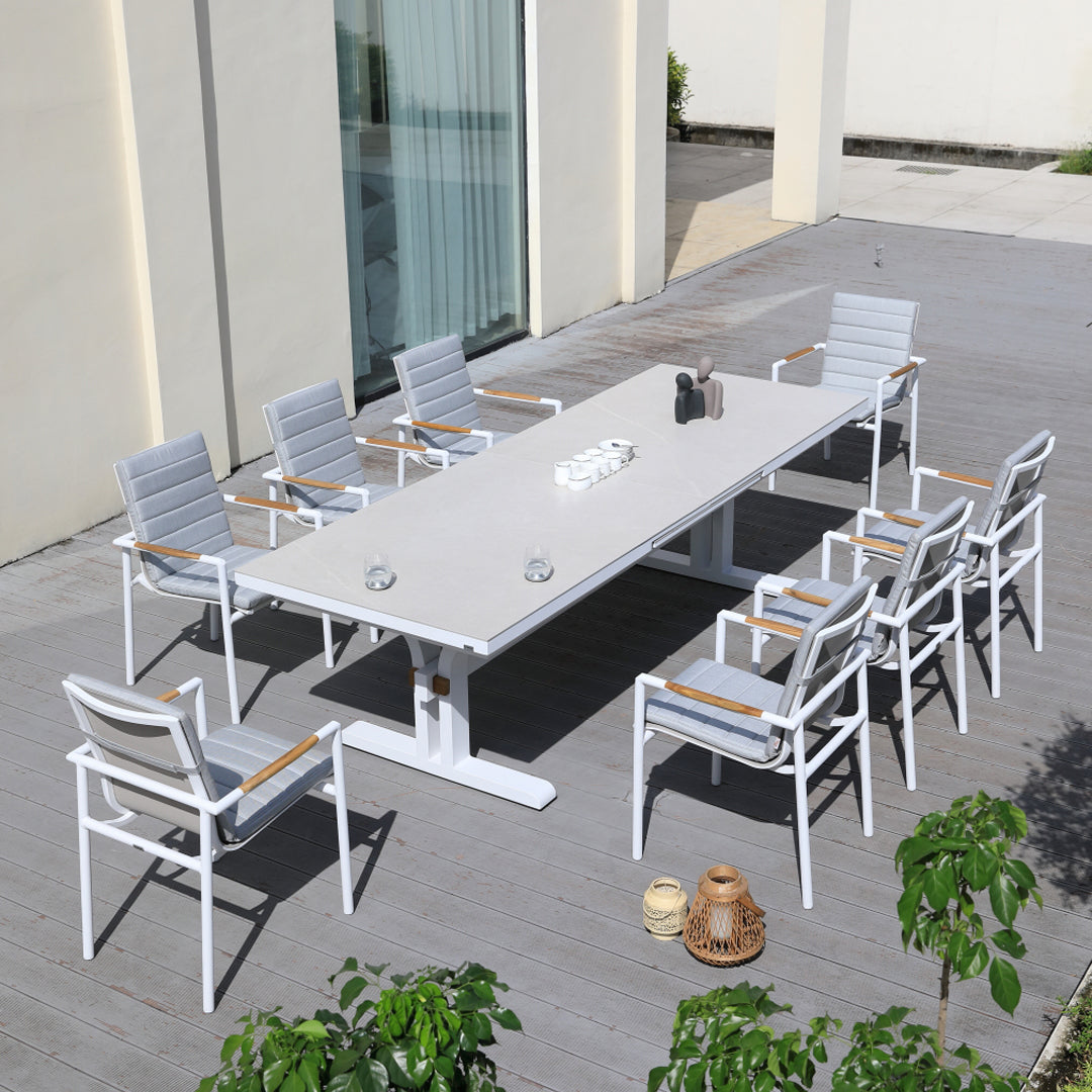 Harbour Bridge ( Metro) Pop-up Extension Dining Table 280/360 Sintered Stone