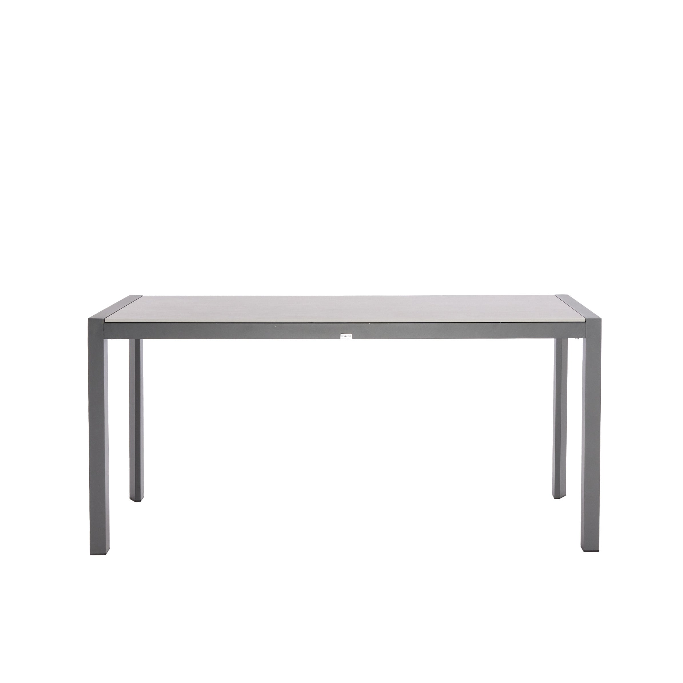 Grawford 160 Outdoor Dining Table Charcoal
