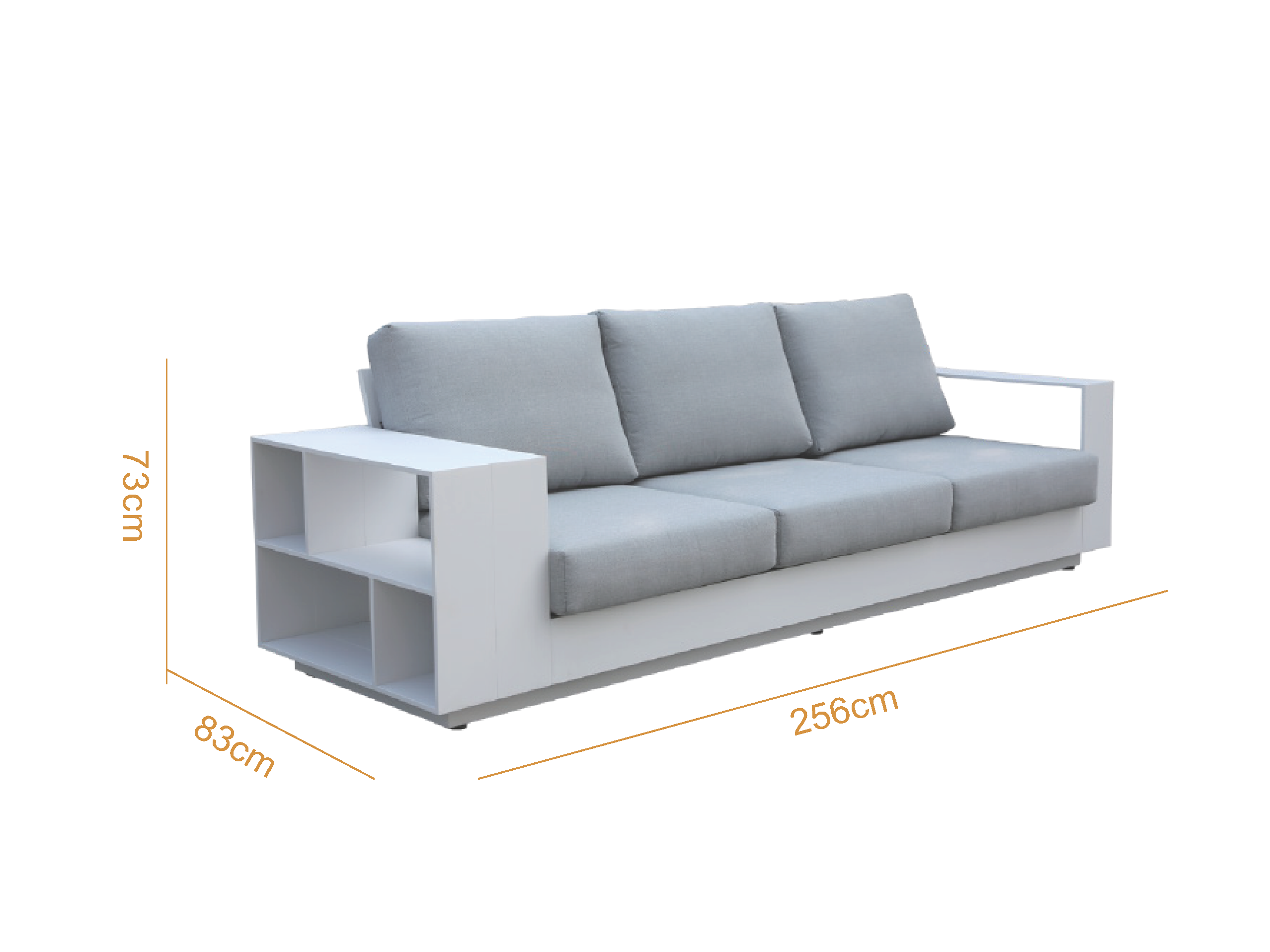 Helios 6 Pc Outdoor Lounge Setting