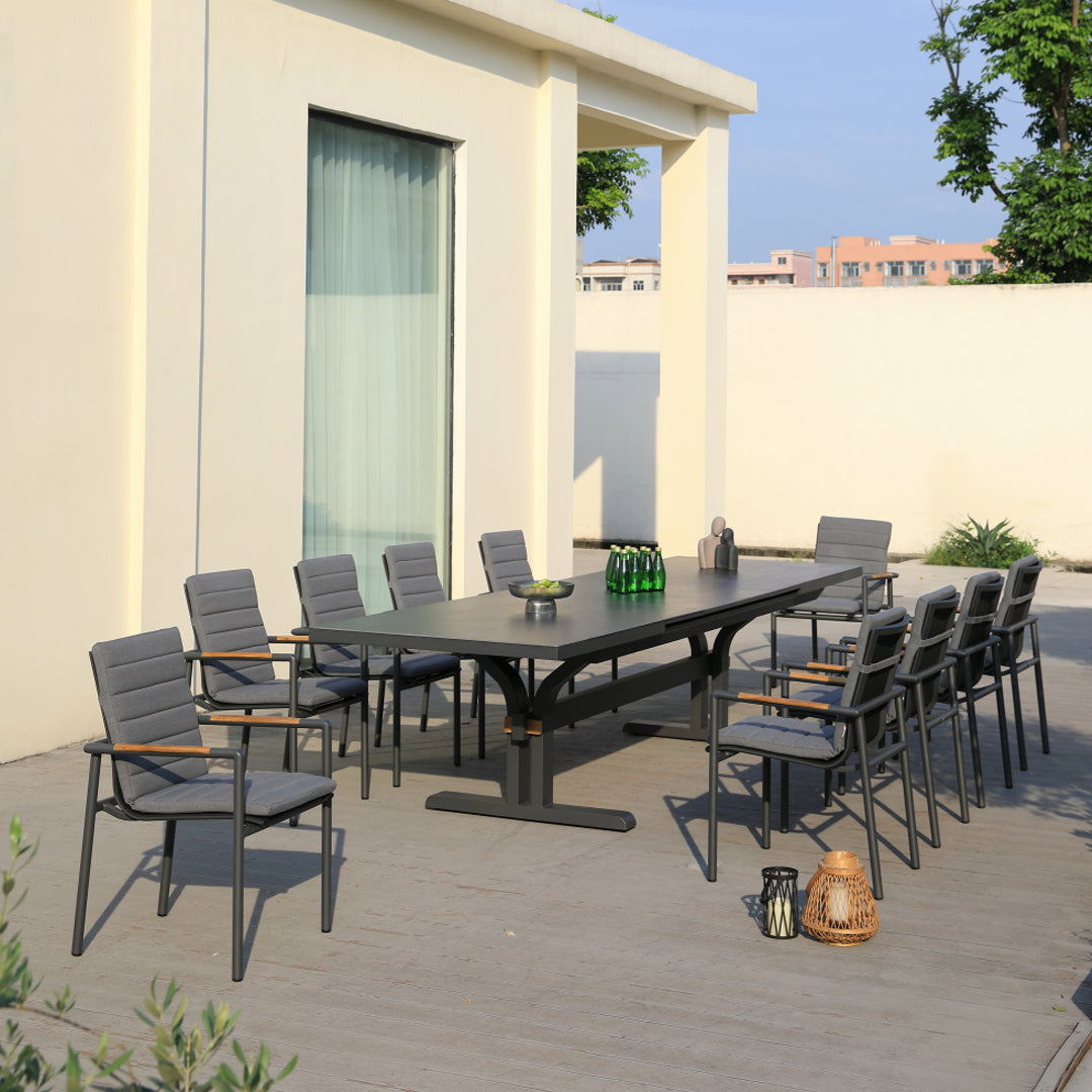 Harbour Bridge ( Metro) Pop-up Extension Dining Table 280/360 Sintered Stone