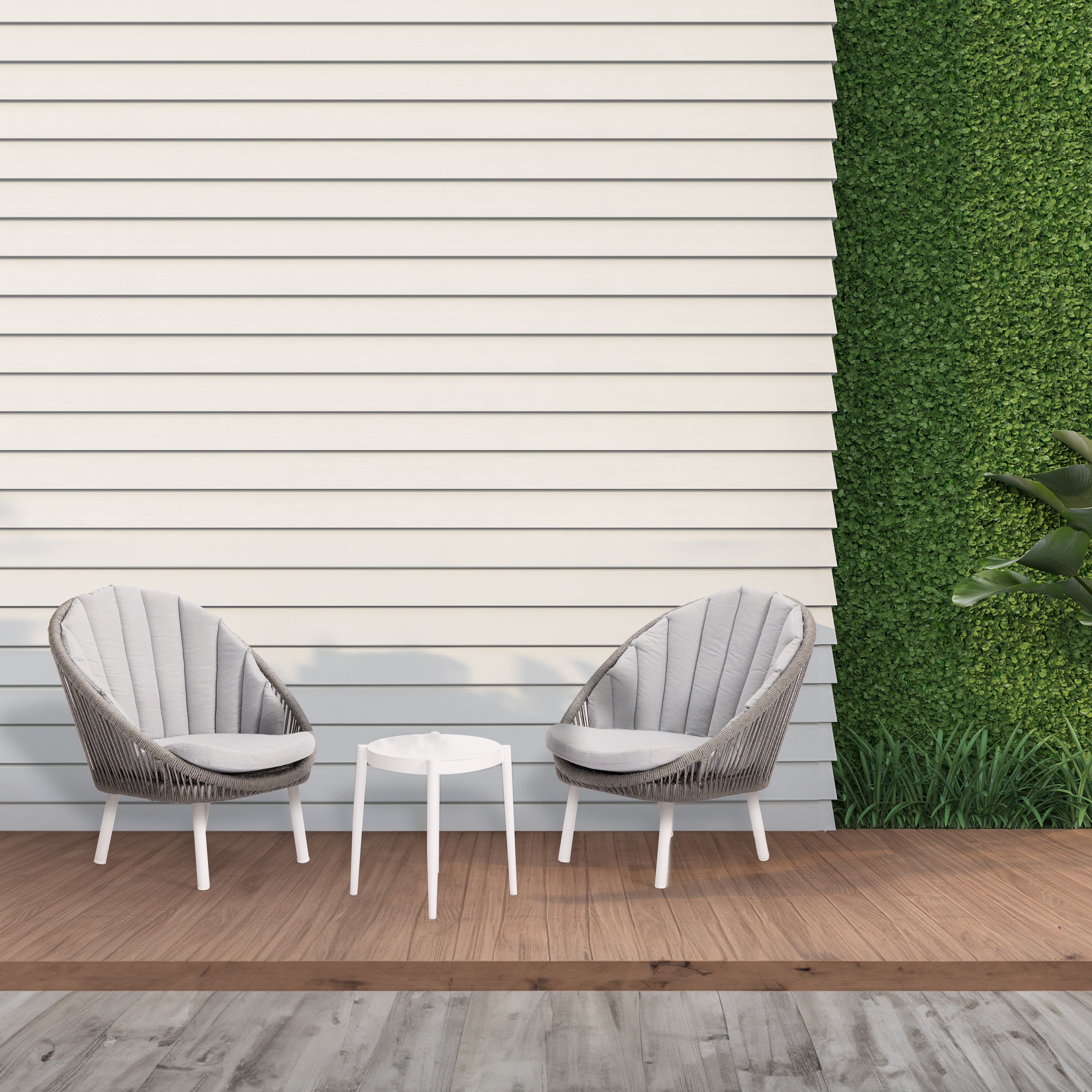 Heiber 3 Pc Outdoor Balcony Setting