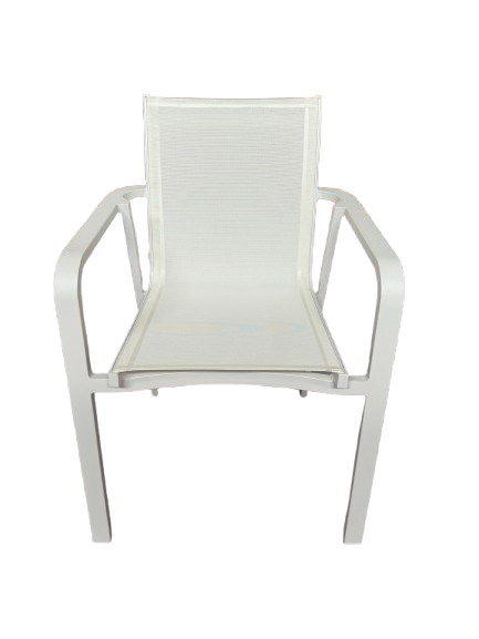 Perth Carver Chair | Outdoor Dining Chair | Textilene & Aluminium