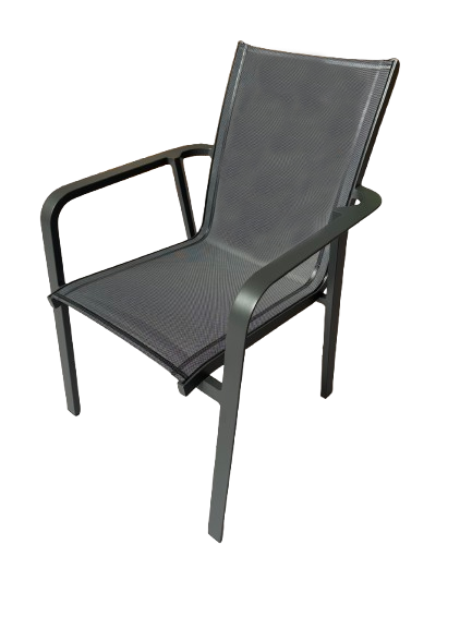 Perth Carver Chair | Outdoor Dining Chair | Textilene & Aluminium